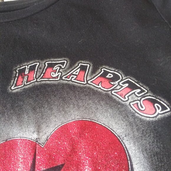 Arizona Jeans Company girl's size M 10/12 black and red top - Picture 7 of 16